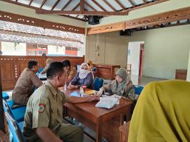 PENDAMPINGAN PEMERIKSAAN KESEHATAN DI KALURAHAN WUNUNG